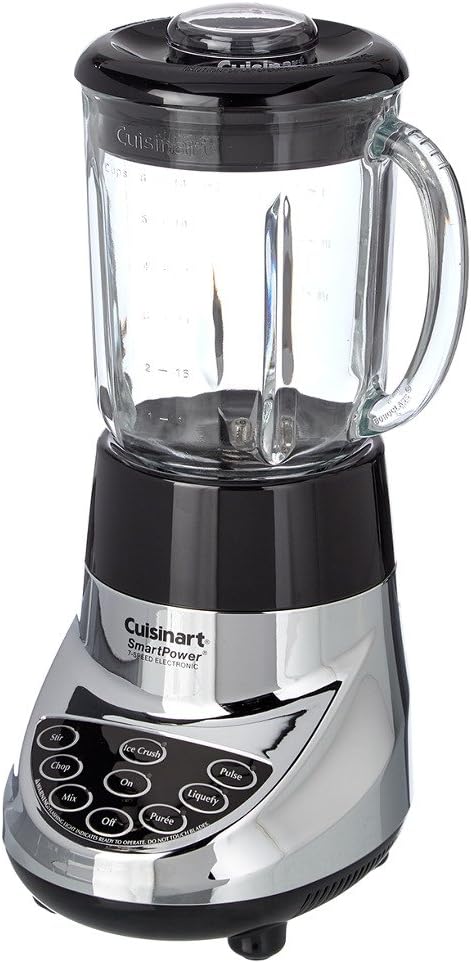 Cuisinart SPB-7CH SmartPower 40-Ounce 7-Speed Electronic Bar Blender, Chrome Like New