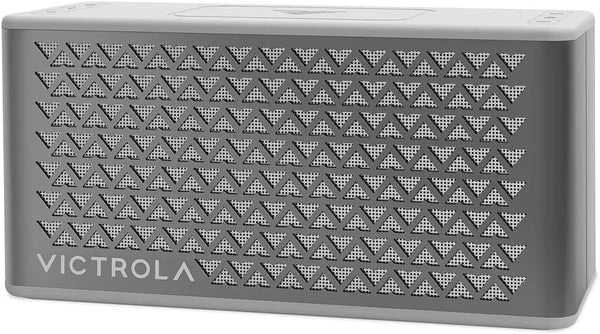 Victrola Music Edition 2 Tabletop Bluetooth Speaker VPB-400-SLV Silver Like New