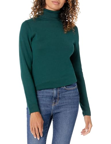 AMAZON ESSENTIALS WOMEN'S CLASSIC FIT LIGHTWEIGHT LONG-SLEEVE SWEATER SMART - Brand New