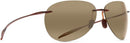 MAUI JIM SUGAR BEACH POLARIZED SUNGLASSES - ROOTBEER / HCL BRONZE LENS - Like New