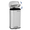 SONGMICS KITCHEN BIN 30L, PEDAL BIN, RUBBISH BIN, SOFT-CLOSE, LTB03NL - SILVER - Like New
