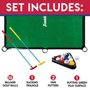 Franklin Sports Billiards Golf - Combining Billiards & Golf,60191X - Black/Green - Like New