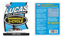 Lucas Oil 10835 Synthetic 2-Cycle Snowmobile Oil 1 Quart (Pack of 6) - NEW - Brand New