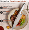 ASTERCOOK 15 PCS KNIFE SET FULL TANG KITCHEN KNIFE SETS BLOCK BUILT-IN SHARPENER - Like New