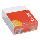 UNIVERSAL SCRATCH PADS UNRULED 3 X 5 100 SHEETS 12/PACK UNV35613 - WHITE - Like New