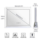 LILYHOME MAKER G M 5846 LED Lighted Mirror 10X LELDF-5846 - White - Brand New