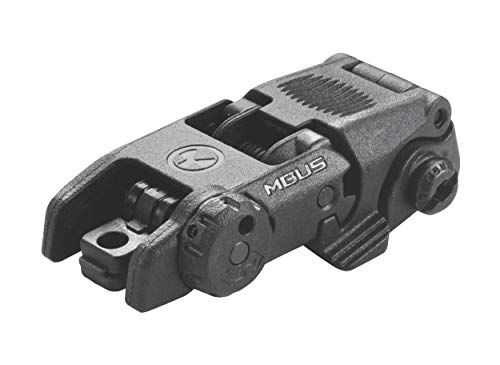 MAGPUL MBUS FLIP-UP BACKUP SIGHTS REAR SIGHT MAG248 - BLACK - Like New