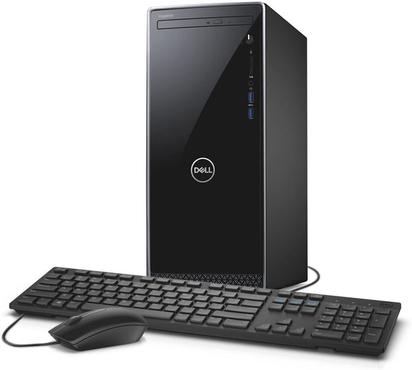 Dell Inspiron 3670 i7-8700 16 2TB HDD GT 1030 BLACK DESKTOP i3670-7743BLK-PUS - Like New