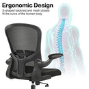 FELIXKING OFFICE DESK CHAIRS ERGONOMIC PC DESK CHAIR WHEELS FK936 - BLACK - Like New