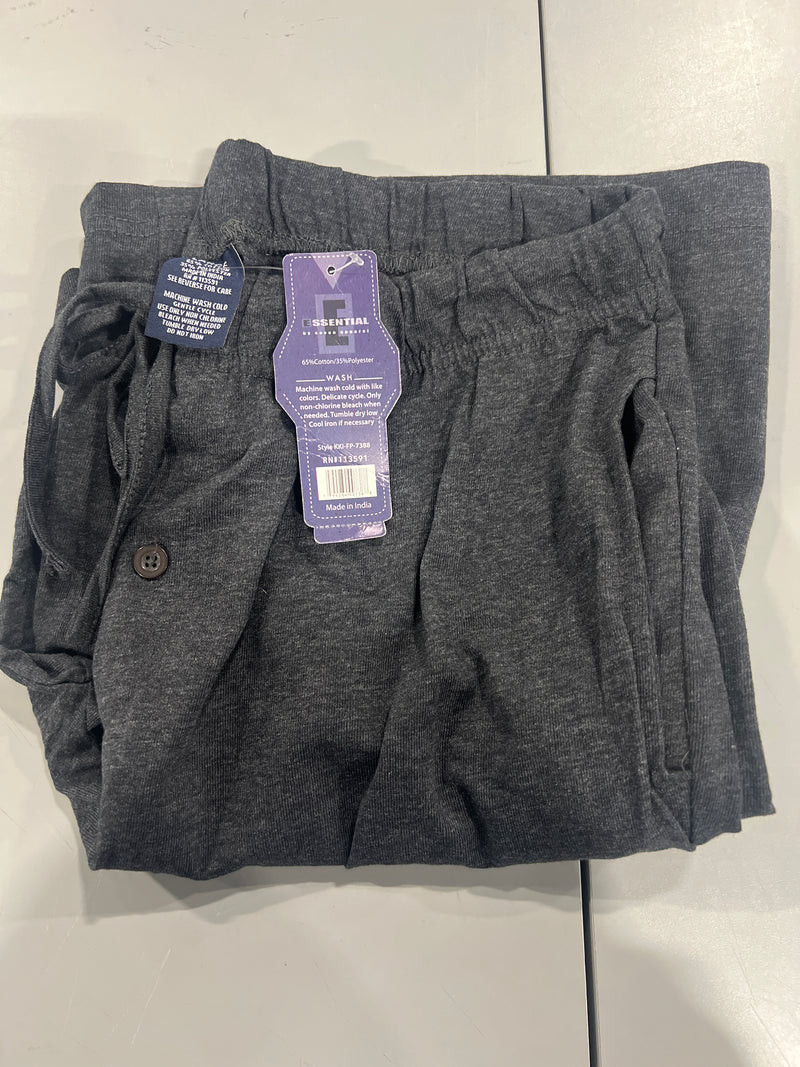 ESSENTIALS BY SEVEN APPAREL BIG BALL SPORTS SIZE: MEN L - DARK CHARCOAL GRAY - Brand New