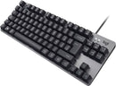 LOGITECH K835 TKL WIRED MECHANICAL KEYBOARD - (SPANISH LAYOUT) - BLACK/GRAY - Like New