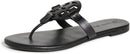 TORY BURCH WOMEN'S MILLER EMBELLISHED SANDALS - PERFECT BLACK - - Scratch & Dent