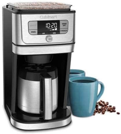 Cuisinart DGB-850FR Fully Automatic 10 Cup Thermal Coffeemaker - Silver Like New