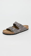 BIRKENSTOCK UNISEX ARIZONA SOFT FOOTBED SANDAL - SIZE: MEN 12 WOMEN 13.5 - Like New