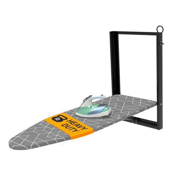Xabitat Wall Mounted Ironing Board - Grey/Black - Like New