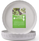 GRESPRI 17 inches White Wave Plant Saucers, 5 Packs Heavy Duty Plastic Trays - Brand New