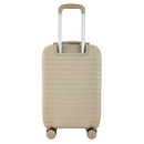 KENSIE GRACEFUL HARDSIDE CARRY-ON LUGGAGE 22-INCH LIGHT TAUPE KN-91220-X2-900 - Brand New