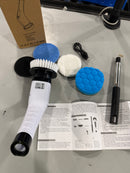 GENERIC CLE-01 WHITE ELECTRIC SCRUBBER SHORT HANDLE - WHITE - Like New