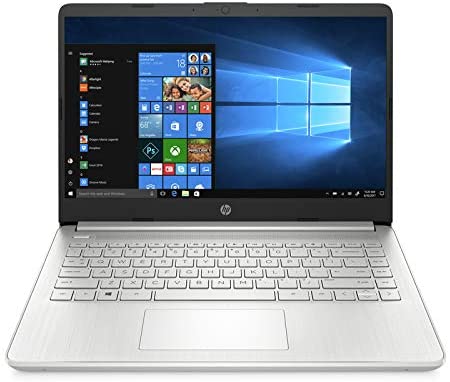 HP LAPTOP 14" FHD I3-1005G1 8GB 256GB SSD 14-DQ1043CL - SILVER Like New