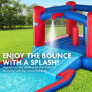 Sunny & Fun Slide N’ Splash Bounce House Inflatable Water Slide Park - Like New