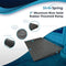 SILVER SPRING 3" HIGH RUBBER 3-CHANNEL THRESHOLD RAMP DH-UP-83 - BLACK - Like New