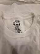 YATCH &SMITH YACHT &SMITH WHITE XXL 100%COTTON T SHIRT, SIZE 2XL - WHITE - Like New