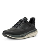 COLE HAAN MEN'S ORIGINALGRAND QUADSTAR RUNNER SNEAKER BLACK/IVORY SIZE 7.5 - Like New