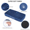 EILITWAY KNEE SCOOTER PAD COVER, WITH 2' OF HIGHLY RESILIENT MEMORY FOAM - BLUE - Brand New