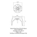 Gas One High-Pressure Single Burner Outdoor Stove Adjustable 0-20PSI Regulator - Brand New
