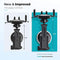 ORIBOX CAR PHONE MOUNT, DASHBOARD CAR PHONE HOLDER, FIT FOR ALL CELL PHONES - Like New