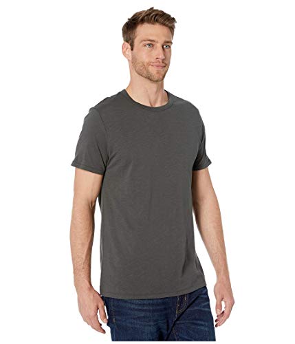 HANES ALTERNATIVE MEN'S SLUB KEEPER TEE WASHED BLACK XL - BLACK - Like New