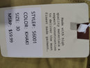 ROAMING SOUL MEN'S CARGO SHORTS - SIZE: MEN 30 - KHAKI - Brand New
