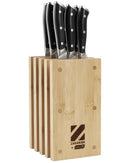DASH ZAKARIAN BY DASH GERMAN STEEL KITCHEN KNIFE SET 11-PIECE SET - BLACK - Like New