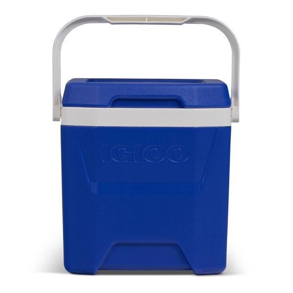 IGLOO 18 CANS/12QT HARD-SIDED COOLERS POLYETHYLENE ODOR - MAJESTIC BLUE - Like New