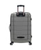 ROCKLAND MELBOURNE HARDSIDE EXPANDABLE LUGGAGE WHEELS 3-PIECE SET, SILVER - Brand New