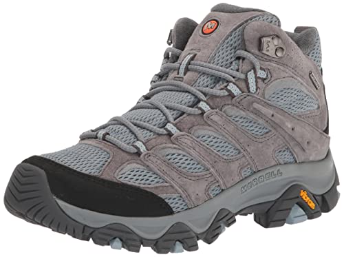 J036328W Merrell Women's Moab 3 Mid Waterproof Hiking Boot Size 7.5 Wide - Like New
