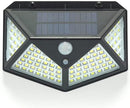 GENERIC SOLAR INTERACTION WALL LAMP 2 PACK - BLACK - Like New