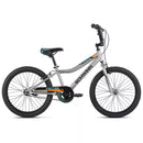 SCHWINN PISTON 20" BMX BIKE STEP OVER YOUTH BIKE - SILVER - Like New