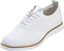 C28443 COLE HAAN MEN'S ORIGINALGRAND STITCHLITE WINGTIP WHITE SIZE 9 - Like New