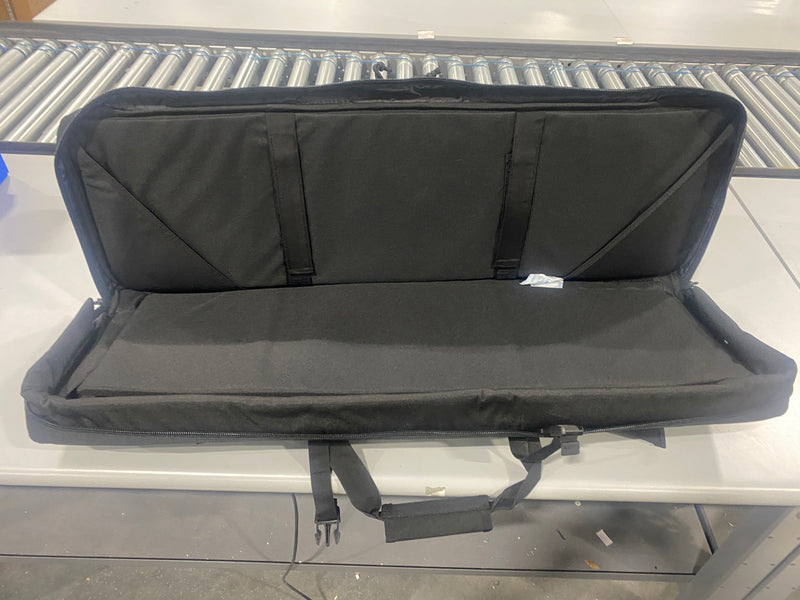 GUN CASE DOUBLE RIFLE CASE SOFT BAG ALL AROUND SHOOTING RANGE 36" - BLACK - Like New