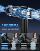 EYYA Handheld Car Vacuum Cleaner Cordless, 15000PA High Power Vacuum Duster - Like New
