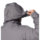 MEN'S COLUMBIA ABIQUA FALLS INTERCHANGE DETACHABLE HOOD 3-IN-1 CITY GRAY X-LARGE - Brand New