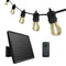 Sunforce 35' Solar LED String Lights with Remote Control - Like New