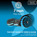 Hover-1 H1-100 Electric Hoverboard Scooter Infinity LED Wheel Lights - Black - Like New