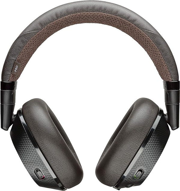 Poly Plantronics + Polycom BackBeat PRO 2 Headphones Wireless SPRO16 - Black/Tan Like New