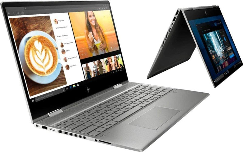 HP ENVY X360 15.6 FHD 1920X1080 I7-10510U 16GB 1TB SSD NVIDIA MX250 SILVER Like New