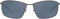 Costa Del Mar Men's Turret Rectangular Sunglasses 06S6009 - Matte Dark Gunmetal Like New