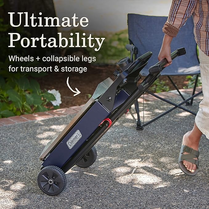 COLEMAN ROADTRIP GRIDDLE 19" BLUE NIGHTS C001 - BLUE - Like New