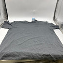 ACTION THREAD PLAIN CHARCOAL TEE SHIRT SHORT SLEEVES - SIZE: MEN 2XL - CHARCOAL - Brand New