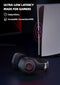 KAPEYDESI WIRELESS GAMING HEADSET WITH MIC 40H BATTERY LIFE BLACK/RED Like New